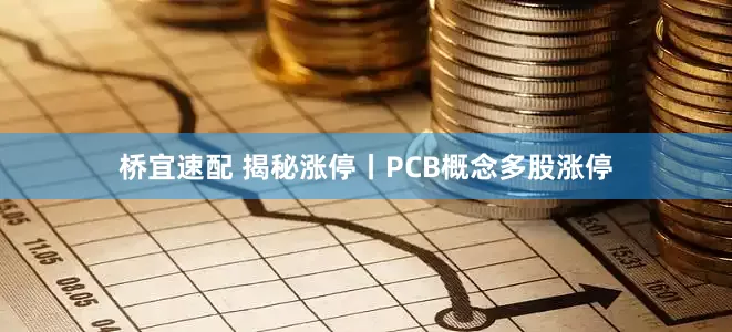 桥宜速配 揭秘涨停丨PCB概念多股涨停